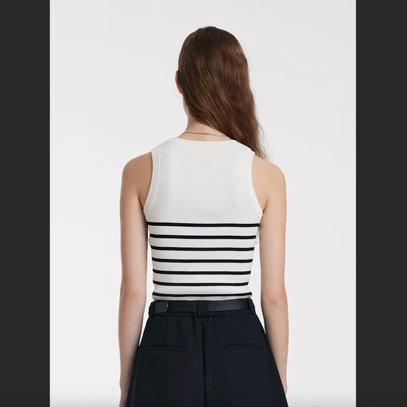 GOELIA knit striped tank XS - Picture 2 of 11